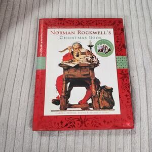 Norman Rockwell Christmas Book Art Coffee Table Book W